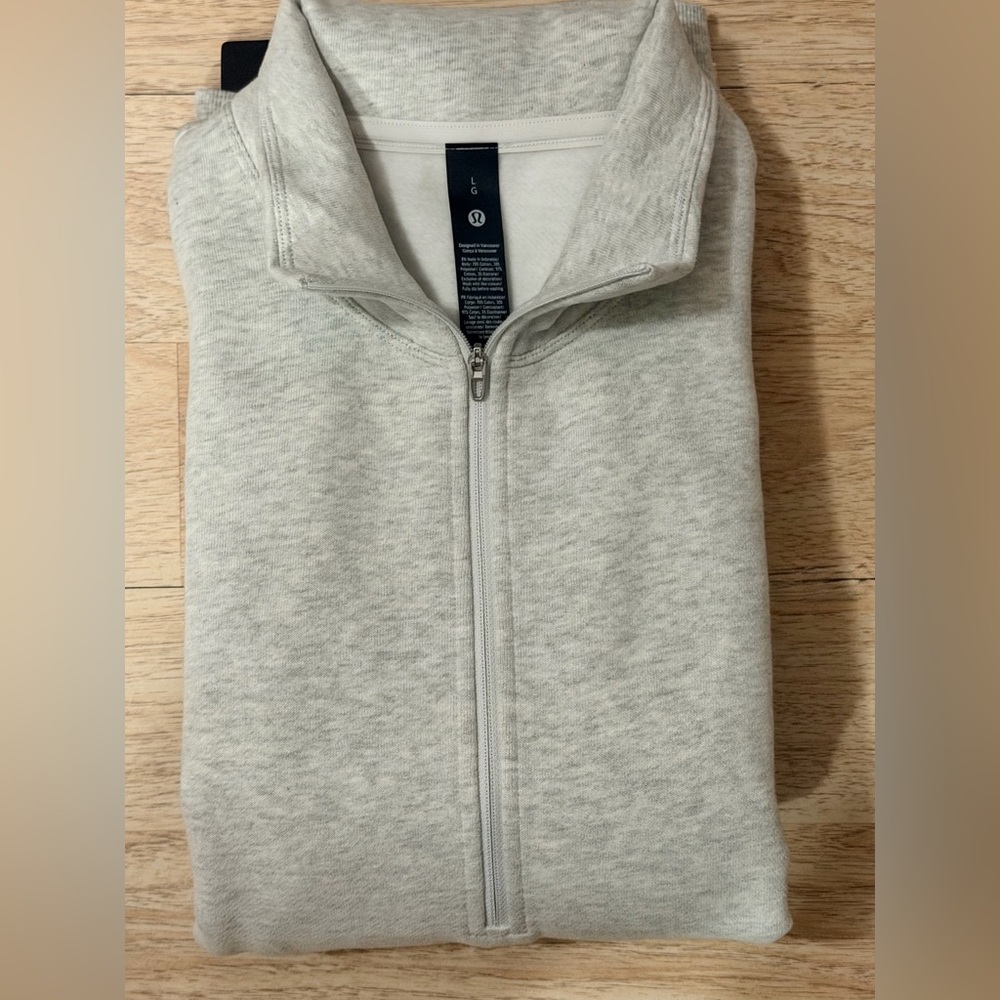 lululemon athletica Heather Gray Pullover - Picture 5 of 5